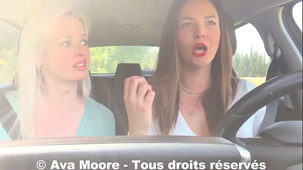 DEFI INCONNU - Première Fois Pour Ce Mec Chanceux Qui Se Fait Sucer Par 2 Filles! On Lui Vide Les Couilles Sur Le Bord d'Une Route!