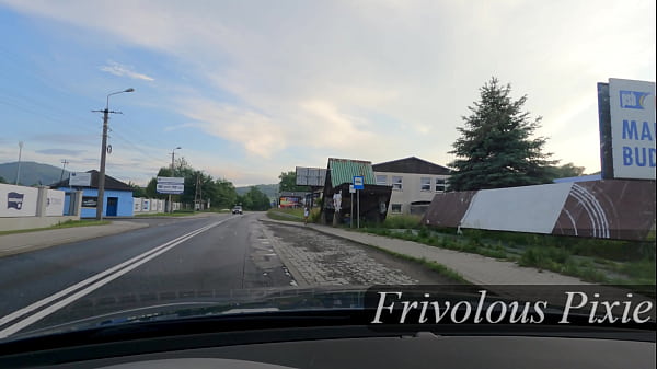 BROKEN SLUT got hard ass spanking when she fucked a stranger outdoors