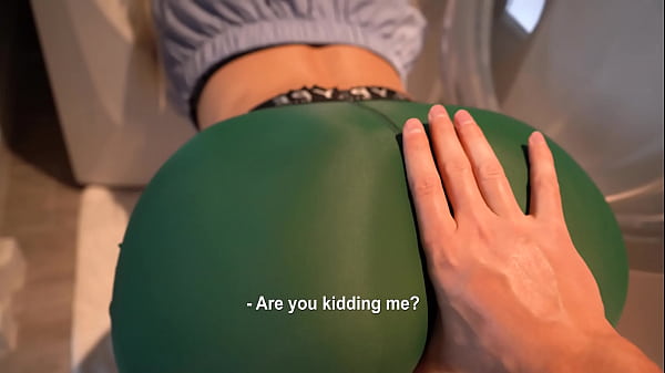 Step Son fucked Step Mom while she is stuck in washing machine Facial Cum in Mouth / Step Dad is not home