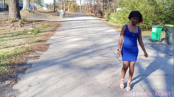 She was walking in the streets Thumbnail