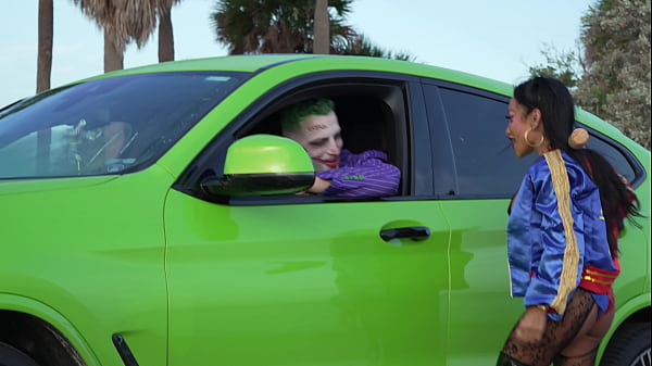 How Many Harleys Are Too Many For A Single Joker? Halloween Threesome With Maximo Garcia And Mackenzie Mace