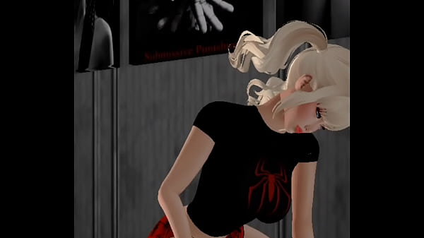 Hot blonde from Invu shaking her ass with and without pajamas Thumbnail