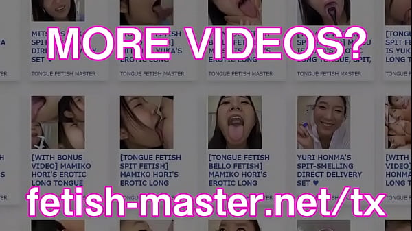 Japanese Asian Tongue Spit Face Nose Licking Sucking Kissing Handjob Fetish - More at fetish-master.net Thumbnail