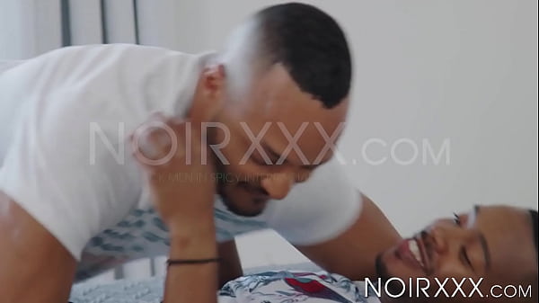 Ebony dudes Dillon Diaz and Jake Waters fuck each other to unleash their cum