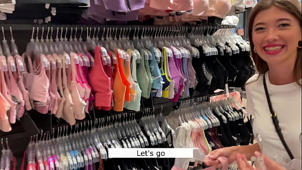 Blowjob in Fitting Room / too Much Cum in her Mouth