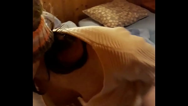 Caught my step aunt touching herself, then she spreads her beaver