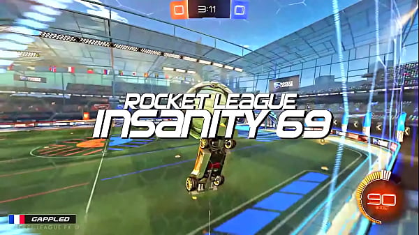 ROCKET LEAGUE INSANITY 69 ! (BEST GOALS, FREESTYLES, CRAZY RESETS ) Thumbnail