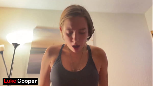 PAWG Teen Fucking Huge Cock After Gym