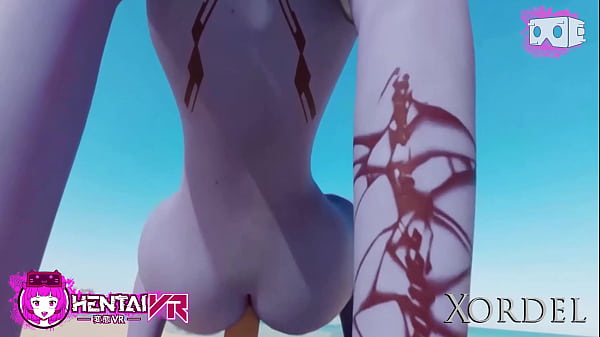 Widowmaker Reverse beach fuck VR Thumbnail