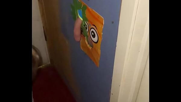 Gloryhole fun down at the local sex shop