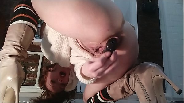 Butt plug, masturbation, boots, rosebud