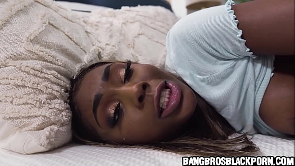 Hot black babe gets boned by her stepdad that she wants so bad - ebony porn