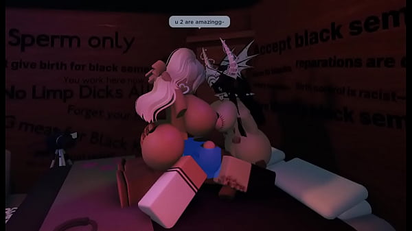 I had a hot threesome with my bitches (roblox futa)