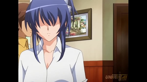 step Brother gets a boner when step Sister sits on him - Hentai [Subtitled]