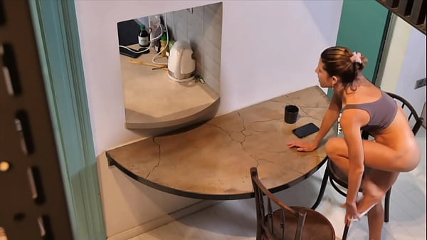 Hidden security camera sex