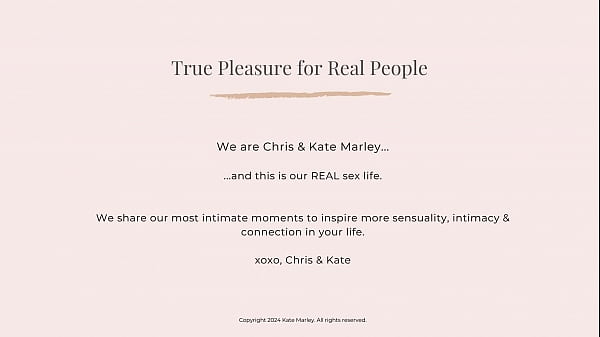 As soon as we got home from date night – Kate Marley