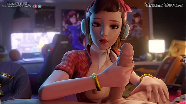D.Va Enjoying big Dick Overwatch Part 2