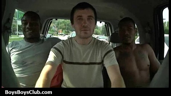 Muscled black gay boys humiliate white twinks hardcore 24