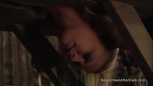 Lesbian Mistress With Big Natural Tits Punishing Slave Using Strapon