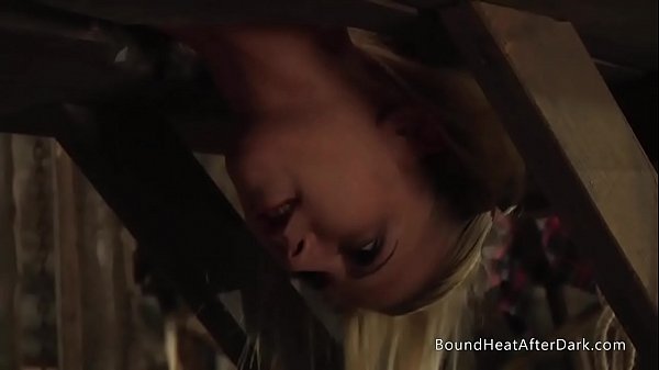Lesbian Mistress With Big Natural Tits Punishing Slave Using Strapon