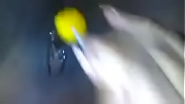 mature masturbates with a lollipop Thumbnail