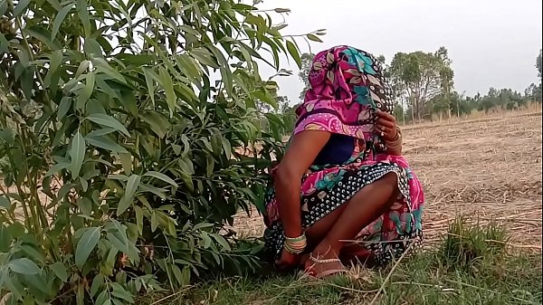 गेहूं का भूसा भरने गयी खेत और चुदवाने लगी