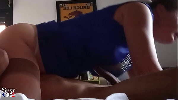 2172tec 01 - French Amateur, Blue Lycra Dress, Satin Lingerie, Rimming, Deepthroat, Pussy Fucking, Dogging