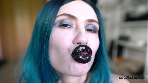 Goth girl lip pouting job CUSTOM Thumbnail