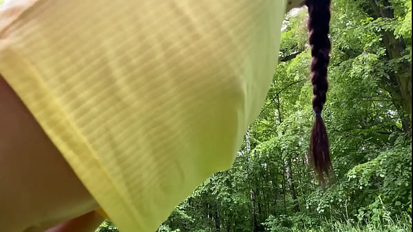 fucks stepsister in the bushes