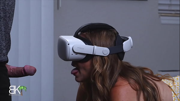 Dumb StepMom Tricked by VR Gamer StepSon - Scene 1of3 - FREE!