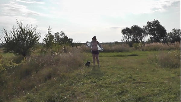 Naked in public. Sexy blonde MILF Frina came to nudist beach on shore of lake, stripped naked, masturbated wet pussy with fingers, stimulated nipples, tits, and got strong orgasm. Naked outdoor. Nude outside. Ass Milf. Pussy Milf. Big natural tits Milf