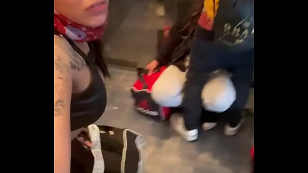 We caught fucking in the elevator