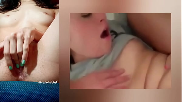 Leszbikus pornót nézve maszturbálok