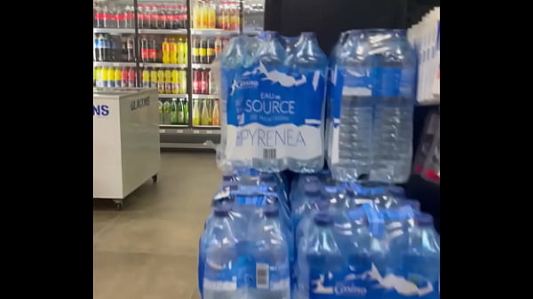 Monika Fox Came Fully Naked To The Grocery Store For Shopping Part 1