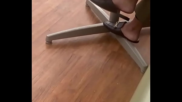 Indian shoe play dangle at work Thumbnail
