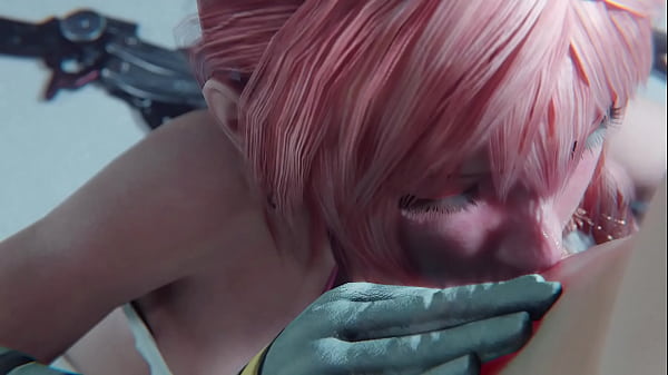 Serah Farron face fucked final fantasy 3d