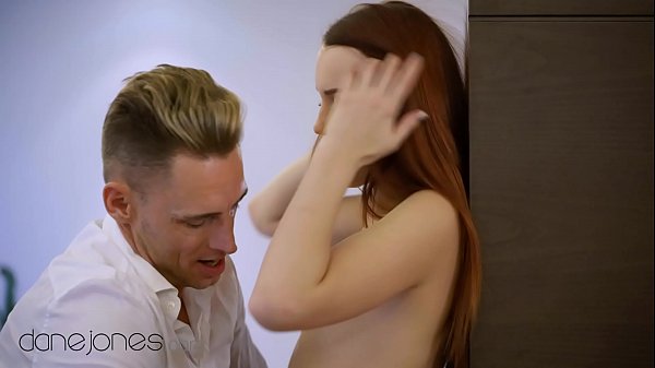 Dane Jones Petite redhead Charlie Red fucks in stockings and heels