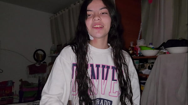 His best friend's girlfriend can play and strips naked for him
