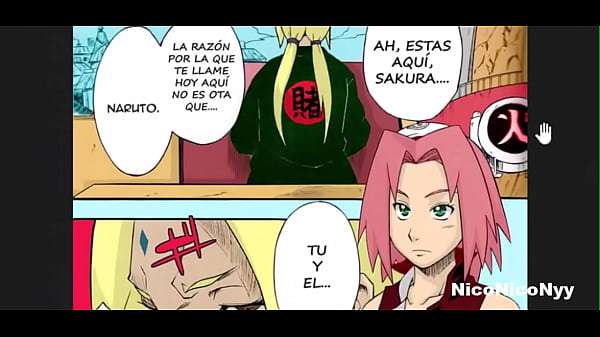 Sakura le hace tremenda paja a naruto cuando estaba en cama descansando