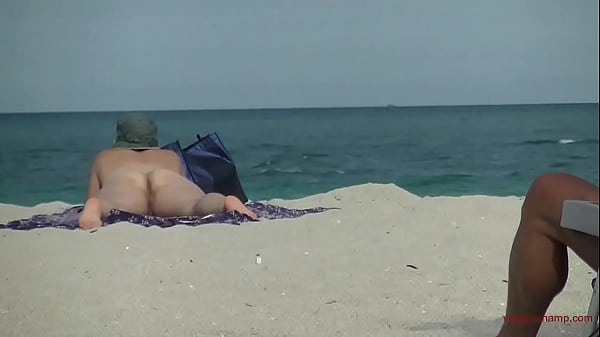 Exhibitionist Wife 491 Pt1 - Hubby Films MILF Heather Sunbathing On The Nude Beach From The Voyeurs POV!  They Just Jerk Off And Cum Next To Her!!!