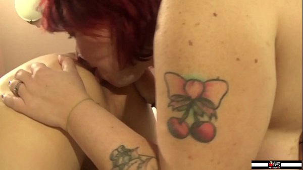 Horny busty redhead mature does her first porn casting