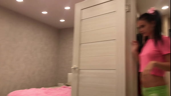 stepsister lay down to rest and I already put my dick in her little ass