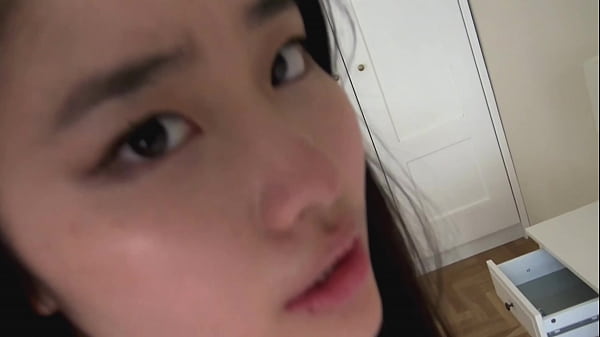 Flawless 18yo Asian teens's first real homemade porn video