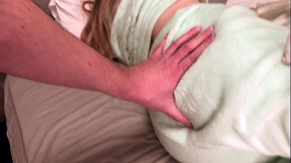 Stepdad Wake Up StepDaughter - Brazenly Fucked her and Creampied - Russian Amateur with Dialogue