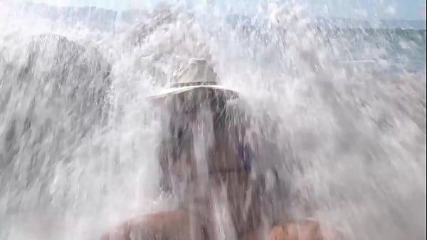 "Beach Romance: Tsunami Says 'Cut!' in the Midst of Climax!" Thumbnail