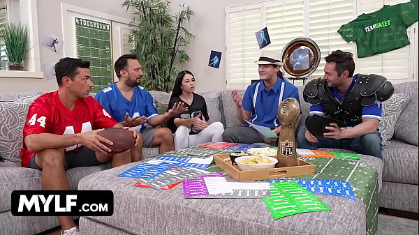 Mylf - Fantasy Football Game Day Orgy (Lauren Phillips, Pristine Edge, Alex Coal, Jasmine Daze)