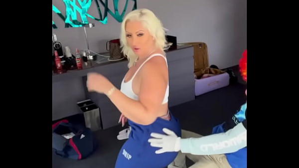 Mz Dani and Gibby Clowning around in a penthouse downtown Atlanta