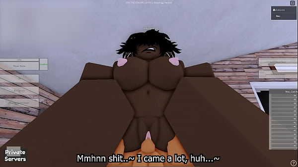 Lustful hook-up at a party | Roblox RP