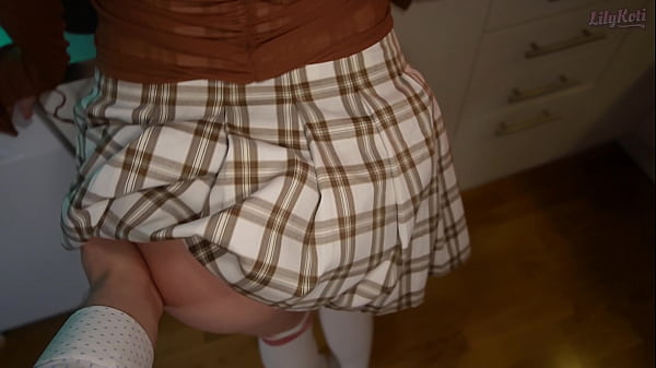 I Can't Cook, But I Can Blowjob, Titfuck and Take Cum in Pussy | LilyKoti
