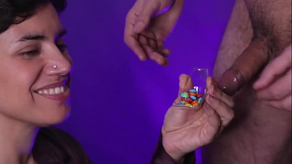 Spoonful of cum and candies Thumbnail